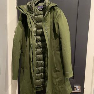 Patagonia 3 in 1 Winter Coat Size L